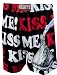 Hershey's KISS ME KISS ME Black Boxers for men (Large)