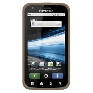 Amzer Silicone Skin Jelly Case for Motorola ATRIX 4G MB860