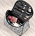 Homegifts Fashion Zebra Pattern Lady Makeup Bag Women Portable Cosmetic Toiletry Bags Travel Storage Organizer