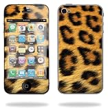 Protective Vinyl Skin Decal for Apple iPhone 4 16GB 32GB AT&T Verizon - Cheetah