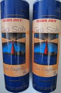 Amazon.com : 2==Trader Joe's Sea Salt Fine Crystals 26.5 oz. each