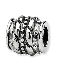Sterling Silver Reflections Bali Bead