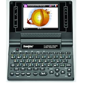 Franklin Traducteur International parlant 14 langues 3000 000 mots clés 2,5 millions de traductions Franklin Traducteur International parlant 14 langues 3000 000 mots clés 2,5 millions de traductions