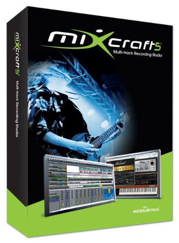 Acoustica Mixcraft 5 Audio MIDI Music Recording Software V 5