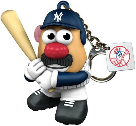 MLB New York Yankees Mr Potato Head Keychain