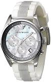 Emporio Armani AR5885 textured silicon strap Mens Watch