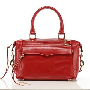 Rebecca Minkoff Morning After Bag Mini with Strap - Cardinal