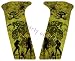 Stinger Paintball Design Eternal Servitude Custom Paintball Grips - Olive