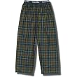 Calvin Klein Microfiber Flannel Lounge Pants for Children in Green / Navy Plaid