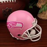 Riddell Seattle Seahawks Pink Breast Cancer Mini Helmet