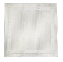 StayPut Non-Slip Shower Mat (Soft White) - it's in a class of its own