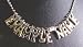 Personalised metal name necklace KYLE