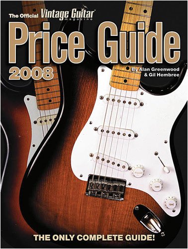 2008 Official Vintage Guitar Magazine Price Guide - Book