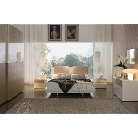 Rossetto - Diamond Ivory King Bedroom Set - T2666MM383054-King-Set by Rossetto