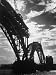 Multiple Arc Bridge under Construction Across the Dnieper River Below the World's Largest Dam Photographic Poster Print by Margaret Bourke-White, 12x16