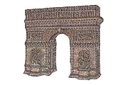 Produkt-Bild: Stadt Paris Triumphbogen 5,7 cm * 5,6 cm AUFN&Auml;HER APPLIKATION B&Uuml;GELBILD Arc de Triomphe Frankreich Urlaub Reisen