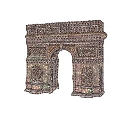 Stadt Paris Triumphbogen 5,7 cm * 5,6 cm AUFN�HER APPLIKATION B�GELBILD Arc de Triomphe Frankreich Urlaub Reisen