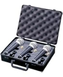 Samson R21 Dynamic Vocal Microphone - 3-Pack with Case
