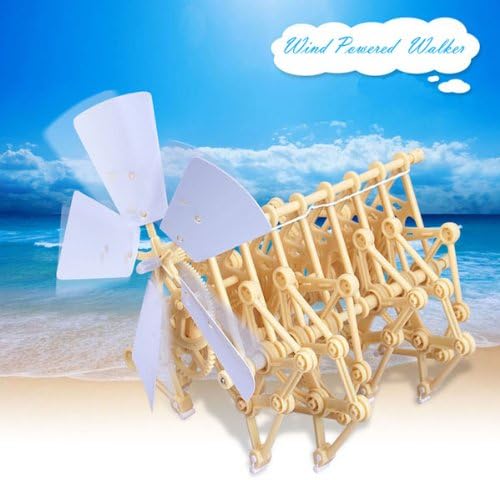 de best goods Wind Powered Walking Walker Mini Strandbeest DIY Assembly Model Kits
