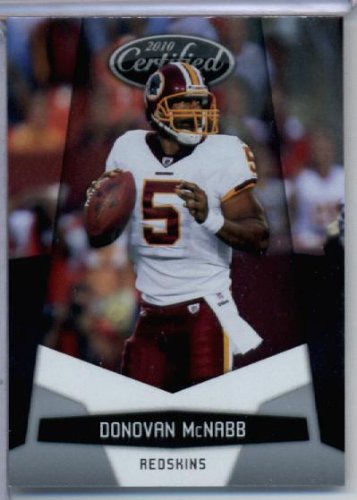 2010 Panini Certified Football Card # 149 Donovan McNabb - Washington Redskins - NFL Trading Card in Screwdown Case