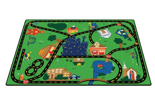 Cruisin' Around the Town Rug Factory Second