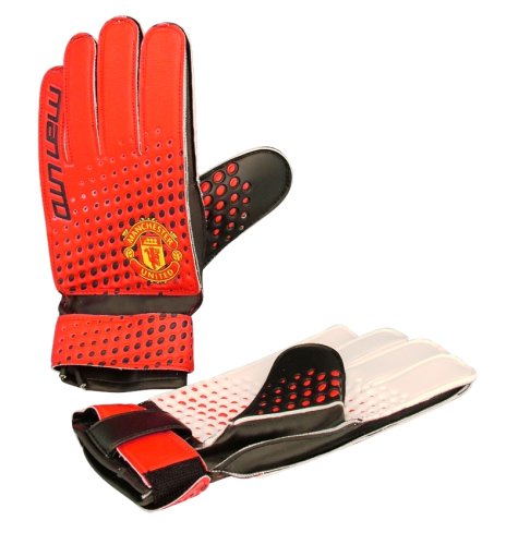 Manchester United Digital Goalie Gloves -Large Kids