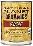 Natural Planet Organics Canned Chicken Dog Food 12/13 Oz Case
