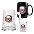 New York Islanders 15oz Tankard, 15oz Ceramic Mug & 2oz Shot Glass Set - Primary Logo NHL Hockey