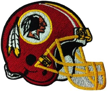 1 X Washington Redskins Helmet Logo Embroidered Iron Patches