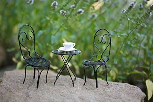 Miniature Fairy Gardening Mari Lynn's Bistro Furniture Set