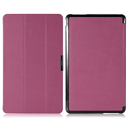 ASUS T300 Chi Case - MoKo Ultra Slim Lightweight Smart-shell Stand Cover Case for T300 Chi 12.5 Inch (2015 Version) Windows 8.1 Tablet, PURPLE (Will Not Fit T300 2013 Version)