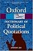 Books : Oxford Dictionary of Political Quotations (Oxford Paperback Reference)