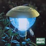 BESTWAY LED-Solar Gartenleuchte ALU