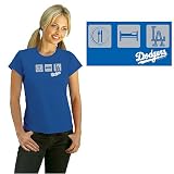 Los Angeles Dodgers Women's Eat, Sleep, Team T-shirt by G-III Sport
