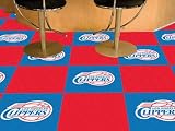 Los Angeles Clippers Team Carpet Tiles 18"x18" tiles