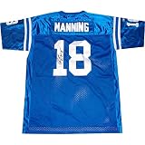 Steiner Sports NFL Indianapolis Colts Peyton Manning Authentic Blue Colts Signed Jersey