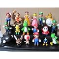 Lujex(TM) 18pcs Super Mario Bros Toy Doll Figure 1-3 "Collectionneurs PVC Figure Set