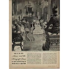 1948 LIFE Magazine Movie of the Week Article, "ANNA AND THE KING OF SIAM," Anna and the King of Siam is a 1946 drama film directed by John Cromwell. An adaptation of the 1944 book by Margaret Landon, it was based on the diaries of Anna Leonowens, a British governess in the Royal Court of Siam (now modern Thailand) during the 1860s, the story mainly concerns the culture clash of the Imperialist Victorian values of the British Empire with the autocratic rule of Siam's King Mongkut. The successful film starred Rex Harrison as the king and Irene Dunne as Anna. At the 19th Academy Awards ceremony, the film received two Oscars; for Best Cinematography and Best Art Direction (Lyle R. Wheeler, William S. Darling, Thomas Little, Frank E. Hughes). A3245A **THIS IS AN AD / POSTER, NOT A DVD**
