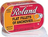 Roland Anchovy Fillets in Olive Oil, 28-Ounce Can
