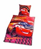 Global Labels - G 15 600 HK115 110 - Parure de lit Disney Cars - Housse de couette 135 x 200 cm et taie d'oreiller 80 x 80 cm (Import Allemagne)