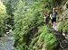 Hikers on Steel Ladders, Slovensky Raj, Slovakia Photographic Poster Print