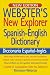 Webster's New Explorer Spanish-English Dictionary (Spanish Edition)