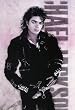 Michael Jackson (In Black Leather) Music Poster Print - 11" X 17"
