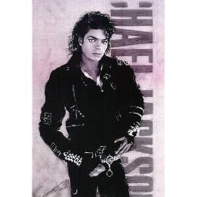 Michael Jackson (In Black Leather) Music Poster Print - 11