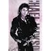 Michael Jackson (In Black Leather) Music Poster Print 80s - 11" X 17"