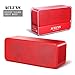 Wireless Speakers,ACLUXS Magicbox Ultra-Portable Bluetooth Speakers for iPhone, iPad Mini, iPad 4/3/2, iTouch, Nexus, Samsung and other Smart Phones and Mp3 Players,Red