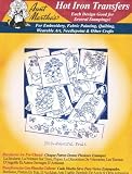 Fanciful Fruit Aunt Martha's Hot Iron Embroidery Transfer