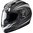 HJC Razz Youth Boys CL-Y Street Bike Racing Motorcycle Helmet w/ Free B&F Heart Sticker Bundle - MC-5F