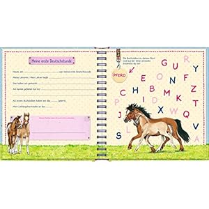 Eintragalbum - Mein 1. Schuljahr (Pferdefreunde): Ein Erinnerungsalbum