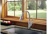 Delta 989-SS-DST Allora Single Handle Pull-Down Kitchen Faucet, Stainless